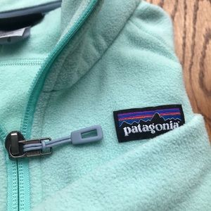 Patagonia/XS/fleece/full zip/ lightweight jacket